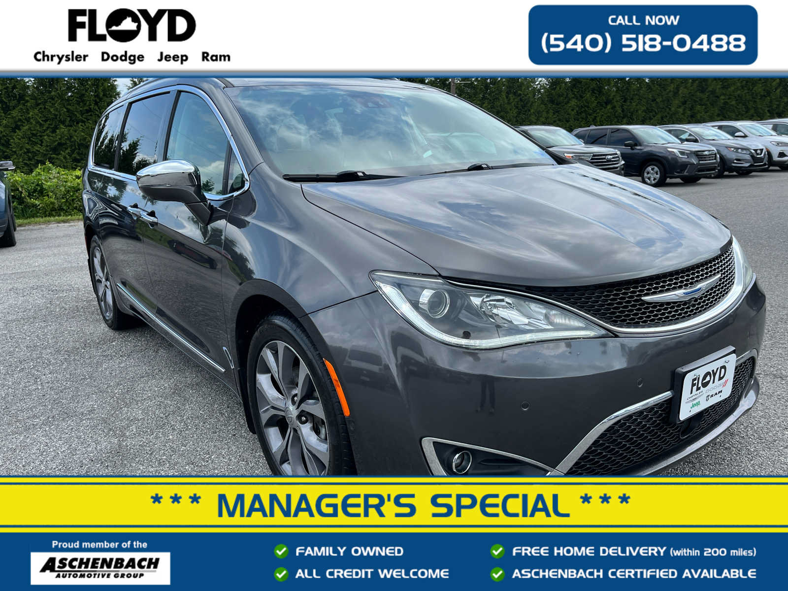 Used 2018 Chrysler Pacifica Limited w/ Tire & Wheel Group