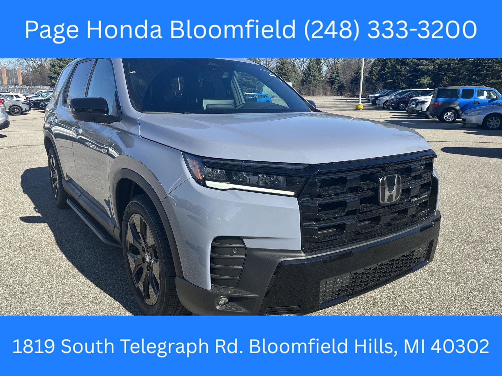 New 2026 Honda Pilot Black Edition image 1