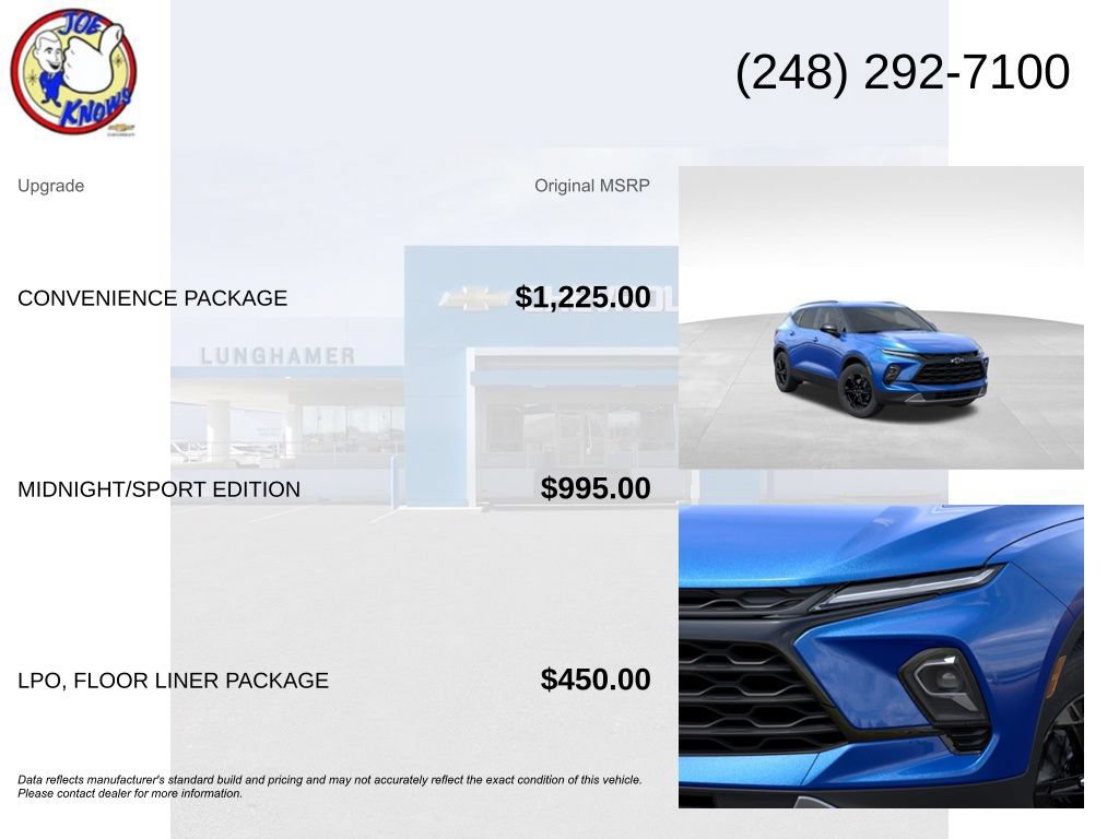 New 2026 Chevrolet Blazer LT w/ Convenience Package FWD image 5