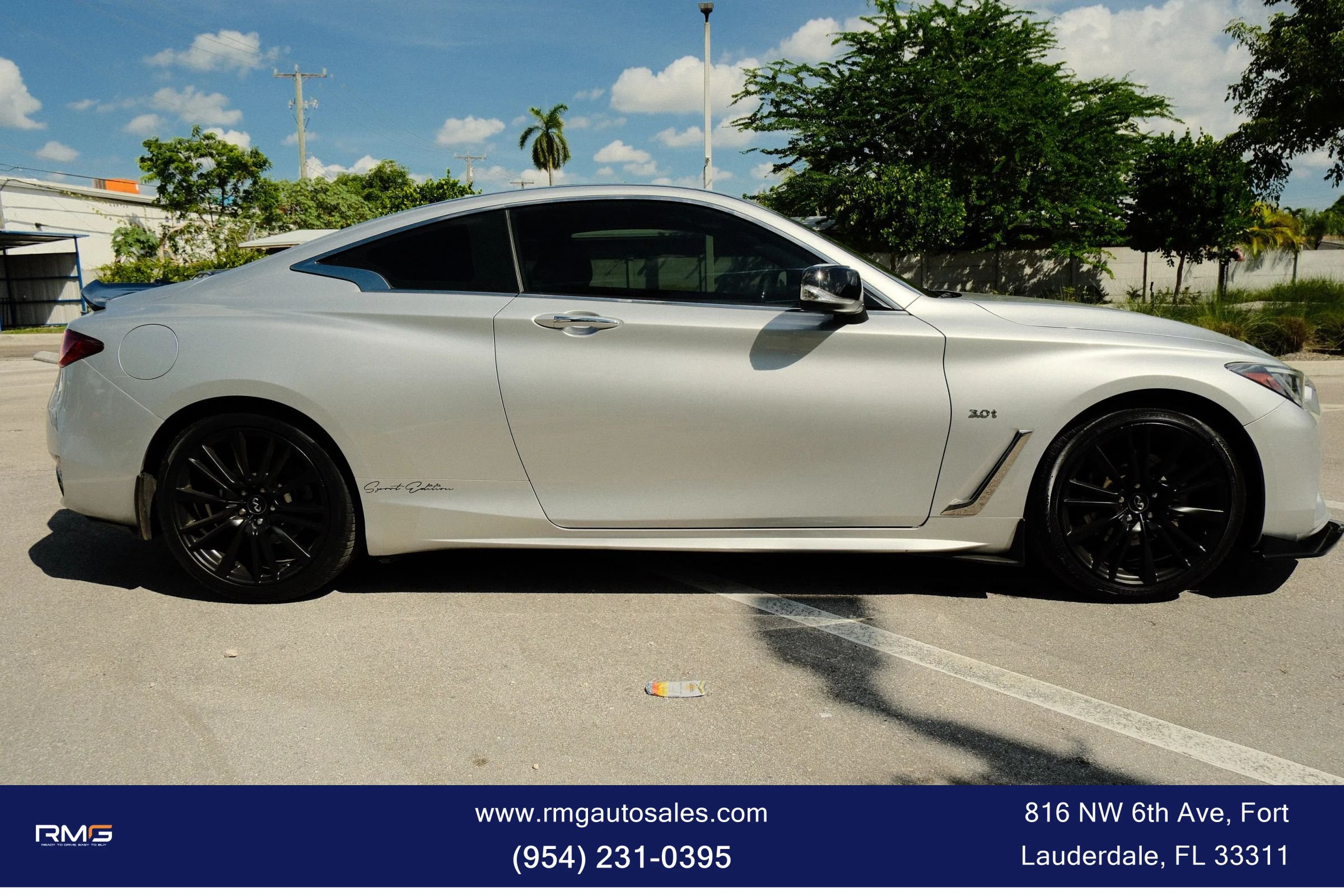 Used 2018 INFINITI Q60 3.0t Luxe RWD image 5