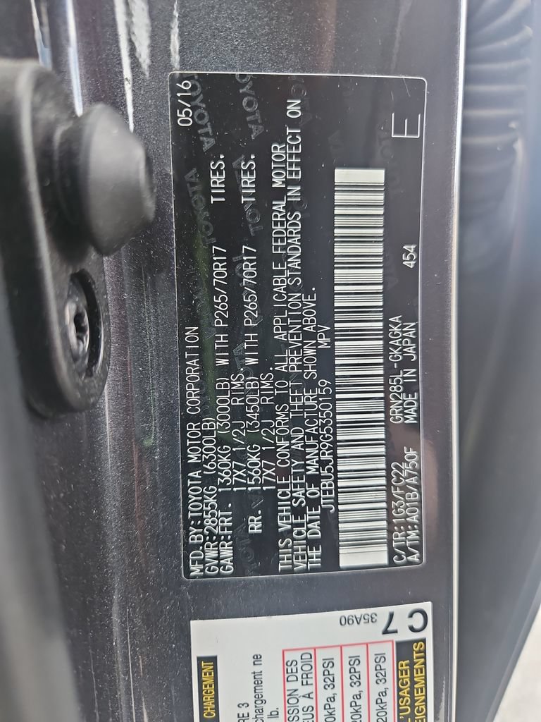 Used 2016 Toyota 4Runner Trail AWD/4WD image 43