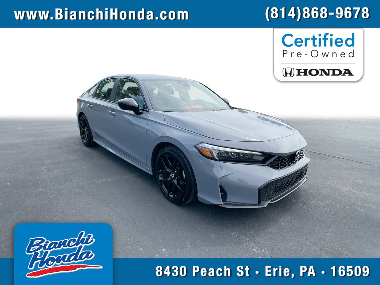 Certified 2025 Honda Civic Sport