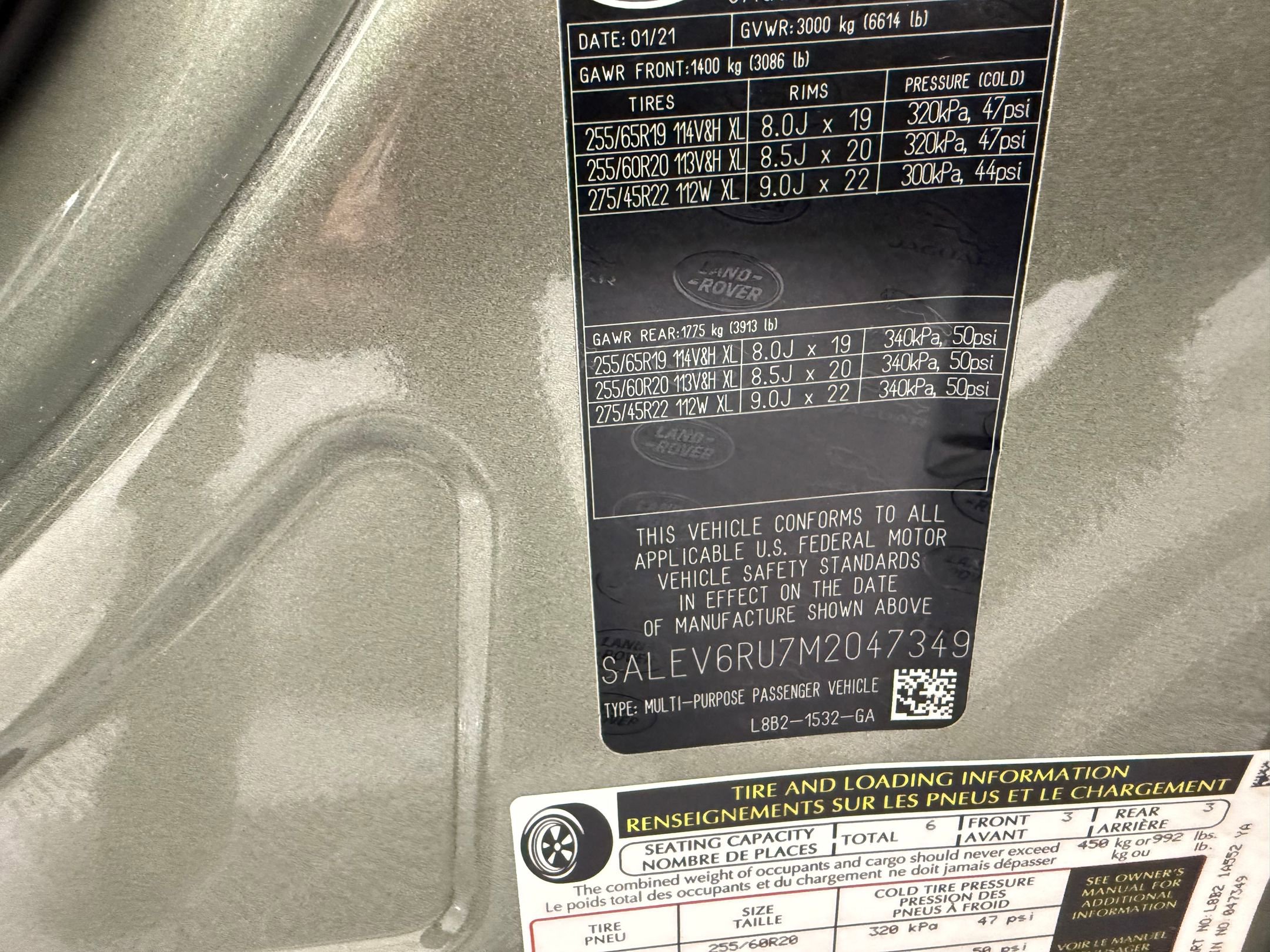 Certified 2021 Land Rover Defender 90 First Edition image 19