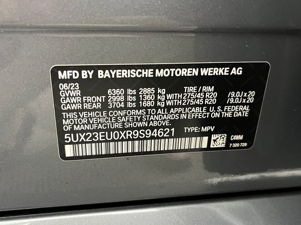 Certified 2024 BMW X5 xDrive40i w/ M Sport Package AWD/4WD image 29