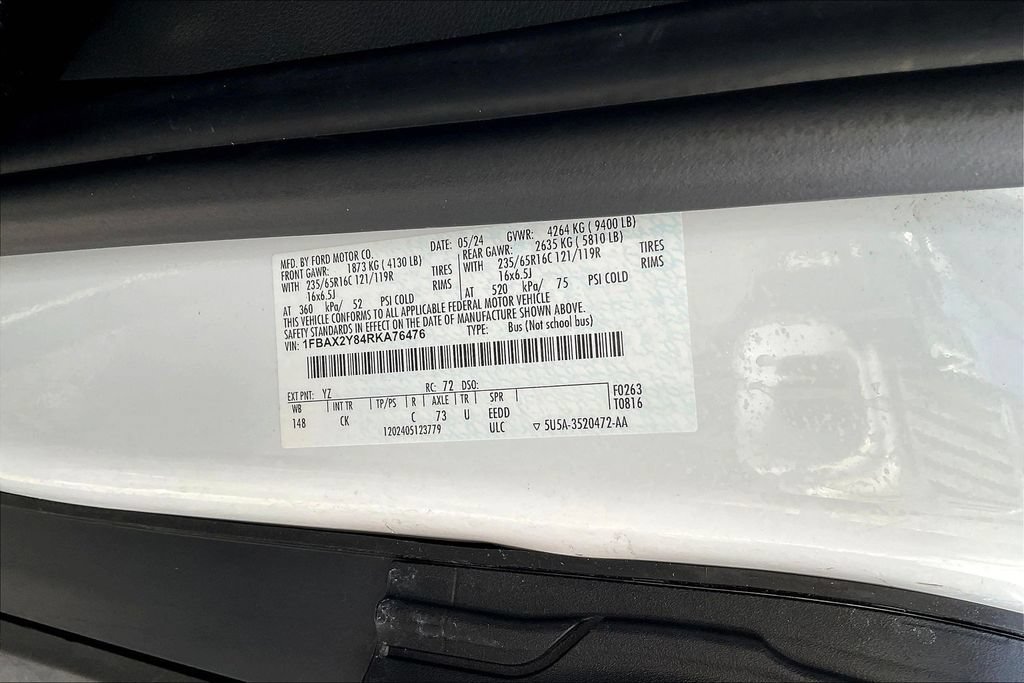 Used 2024 Ford Transit 350 XLT RWD image 17