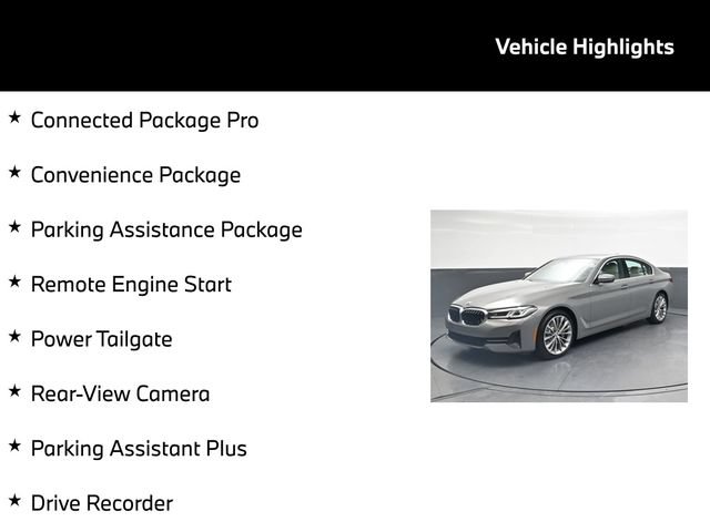 Used 2021 BMW 530i w/ Convenience Package RWD image 5