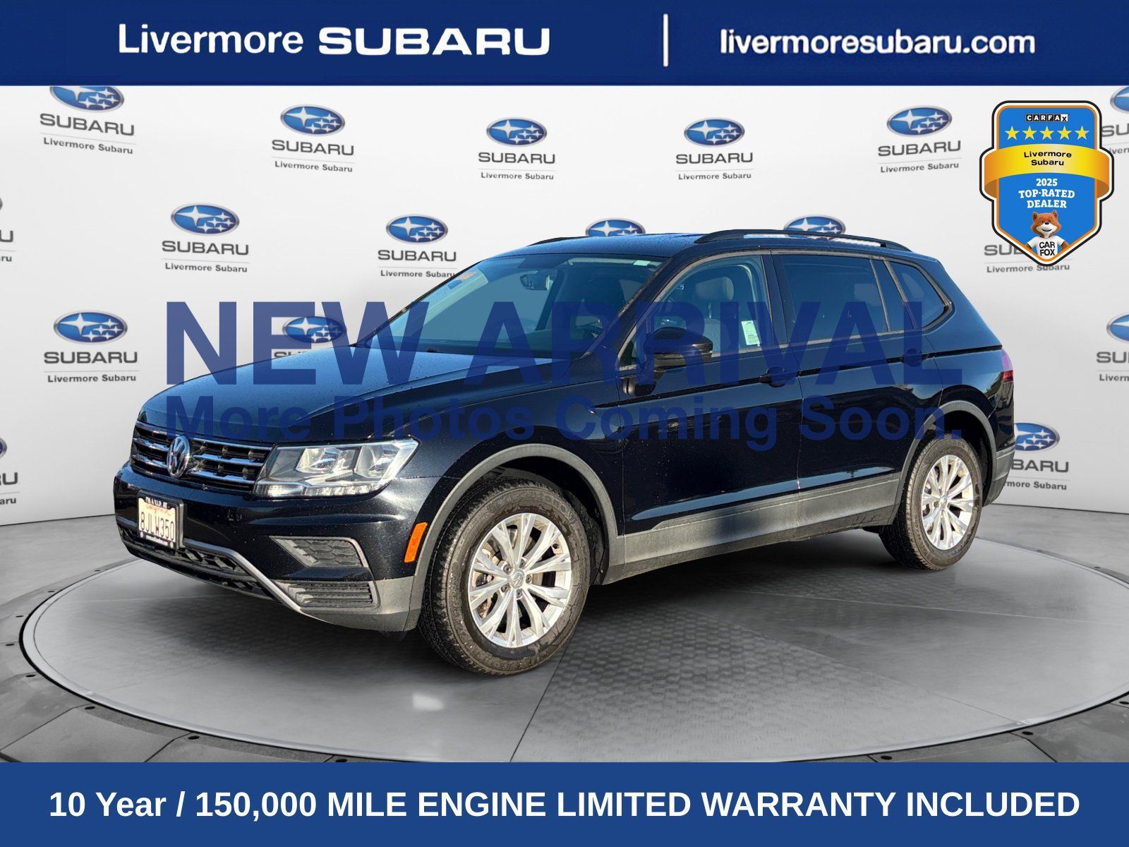 Used 2019 Volkswagen Tiguan S w/ 3rd Row Seat Package