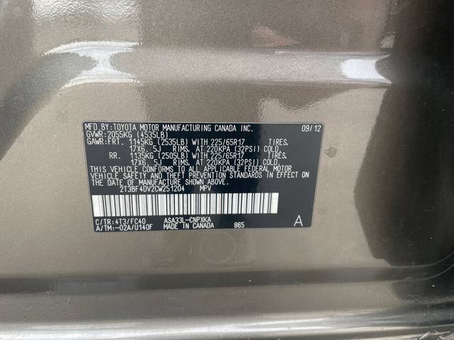 Used 2012 Toyota RAV4 4WD w/ Value Pkg image 35