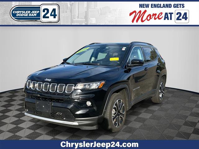 Used 2022 Jeep Compass Limited w/ Sun and Sound Group