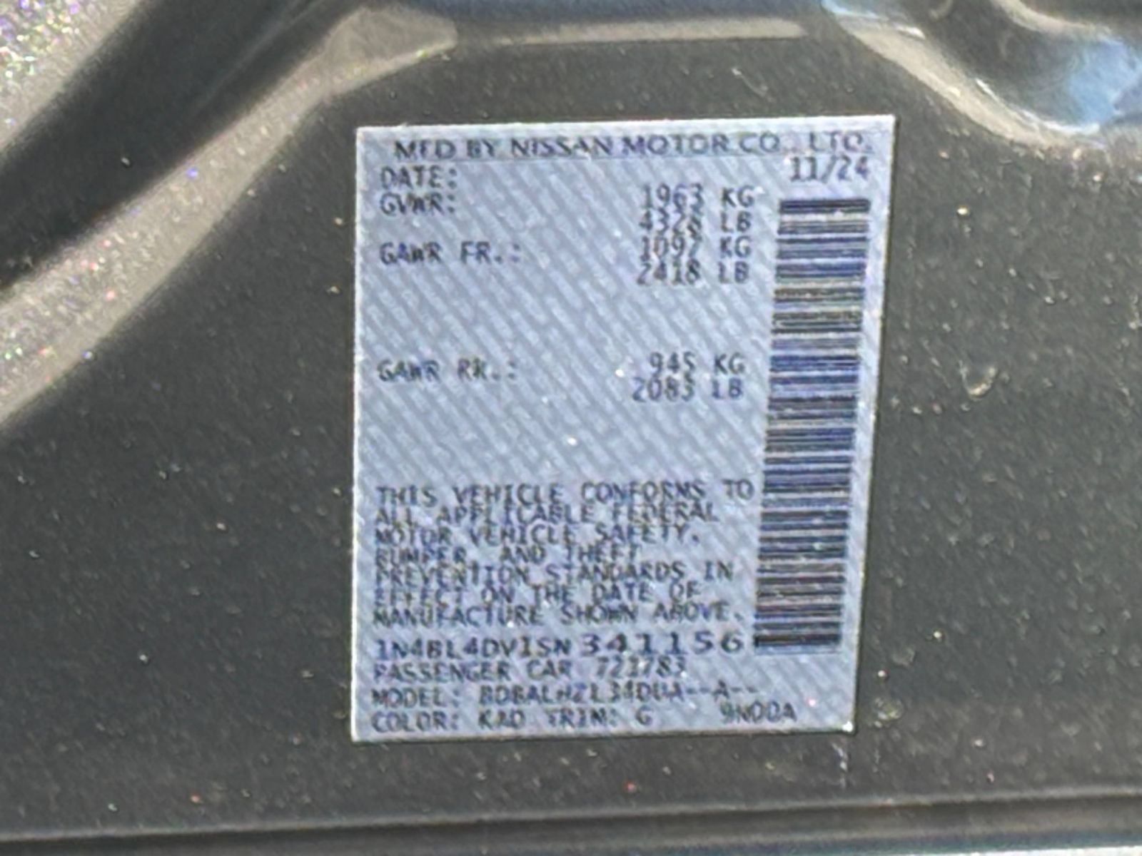 Used 2025 Nissan Altima 2.5 SV FWD image 23