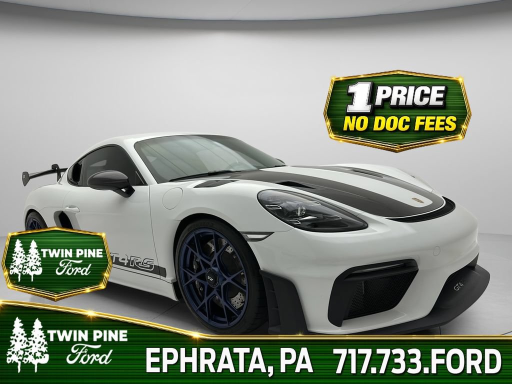 Used 2025 Porsche 718 Cayman GT4 RS w/ Weissach Package