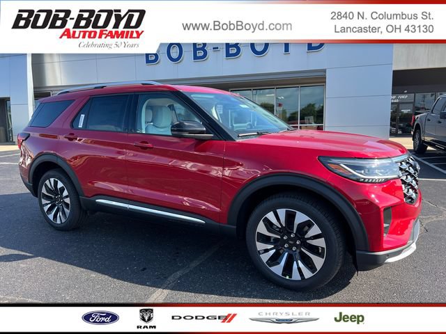 New 2026 Ford Explorer Platinum w/ LUX Leather Package