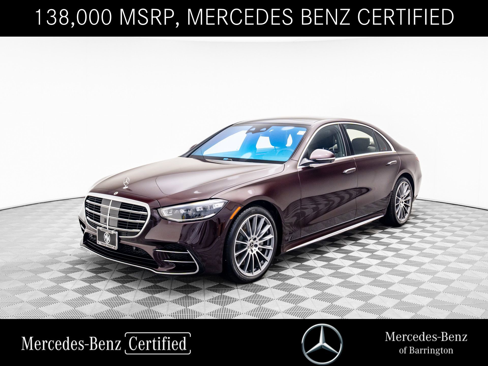 Certified 2024 Mercedes-Benz S 580 4MATIC Sedan
