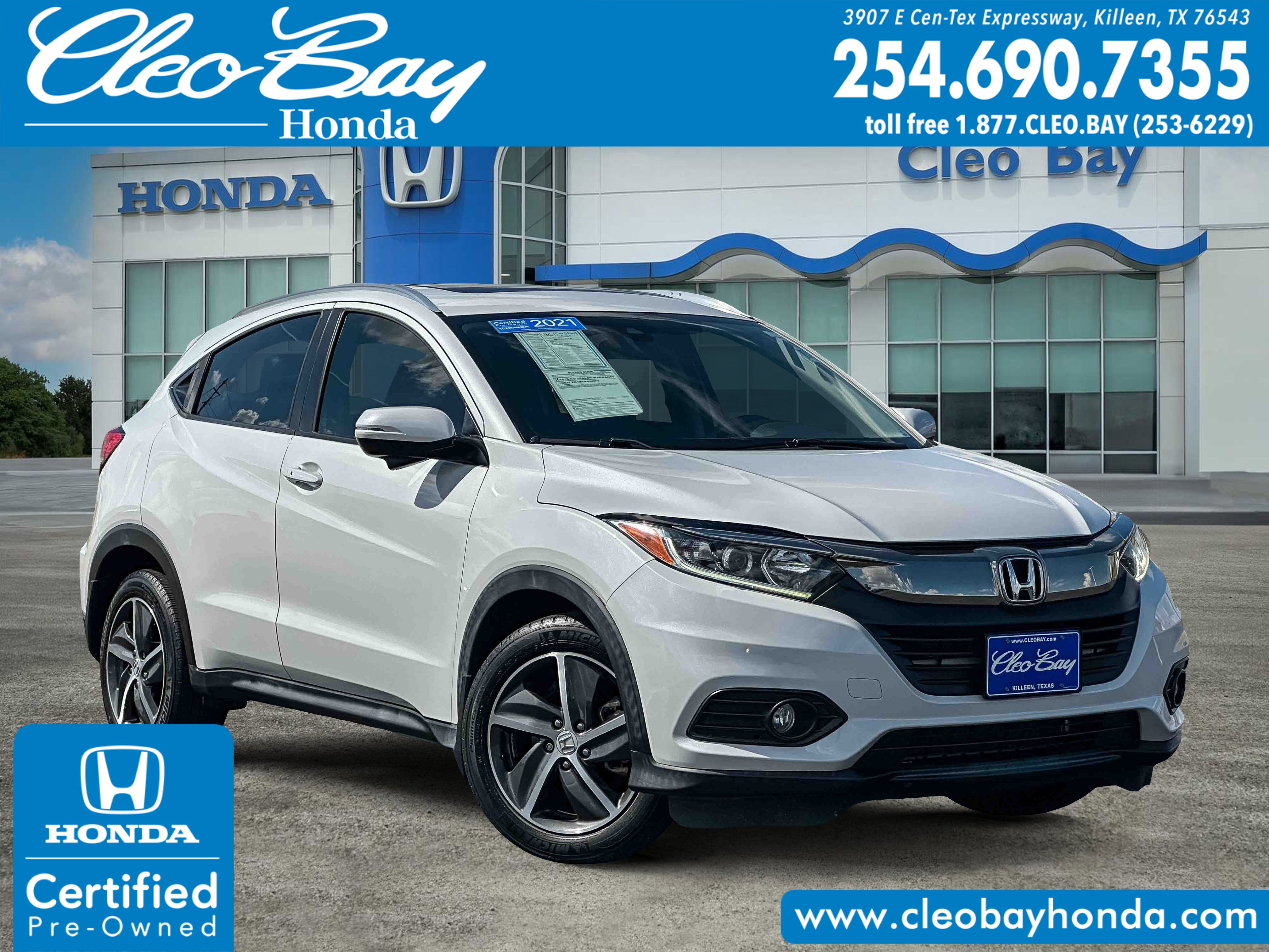 Certified 2021 Honda HR-V EX