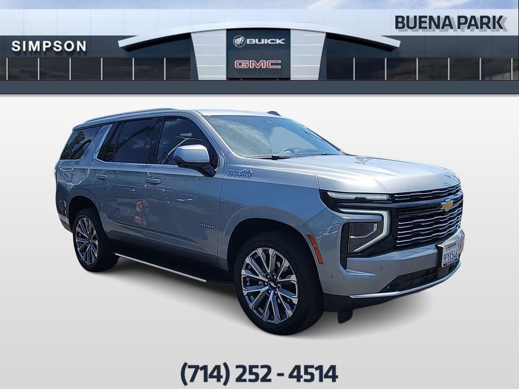 Used 2025 Chevrolet Tahoe High Country w/ Sun And Tow Package AWD/4WD image 2