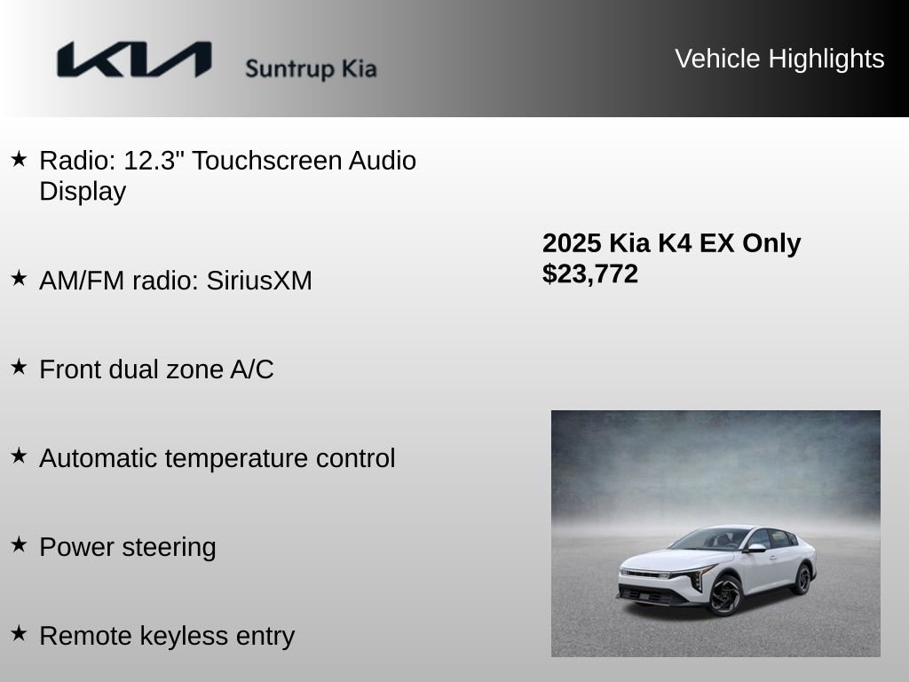 Used 2025 Kia K4 EX FWD image 7