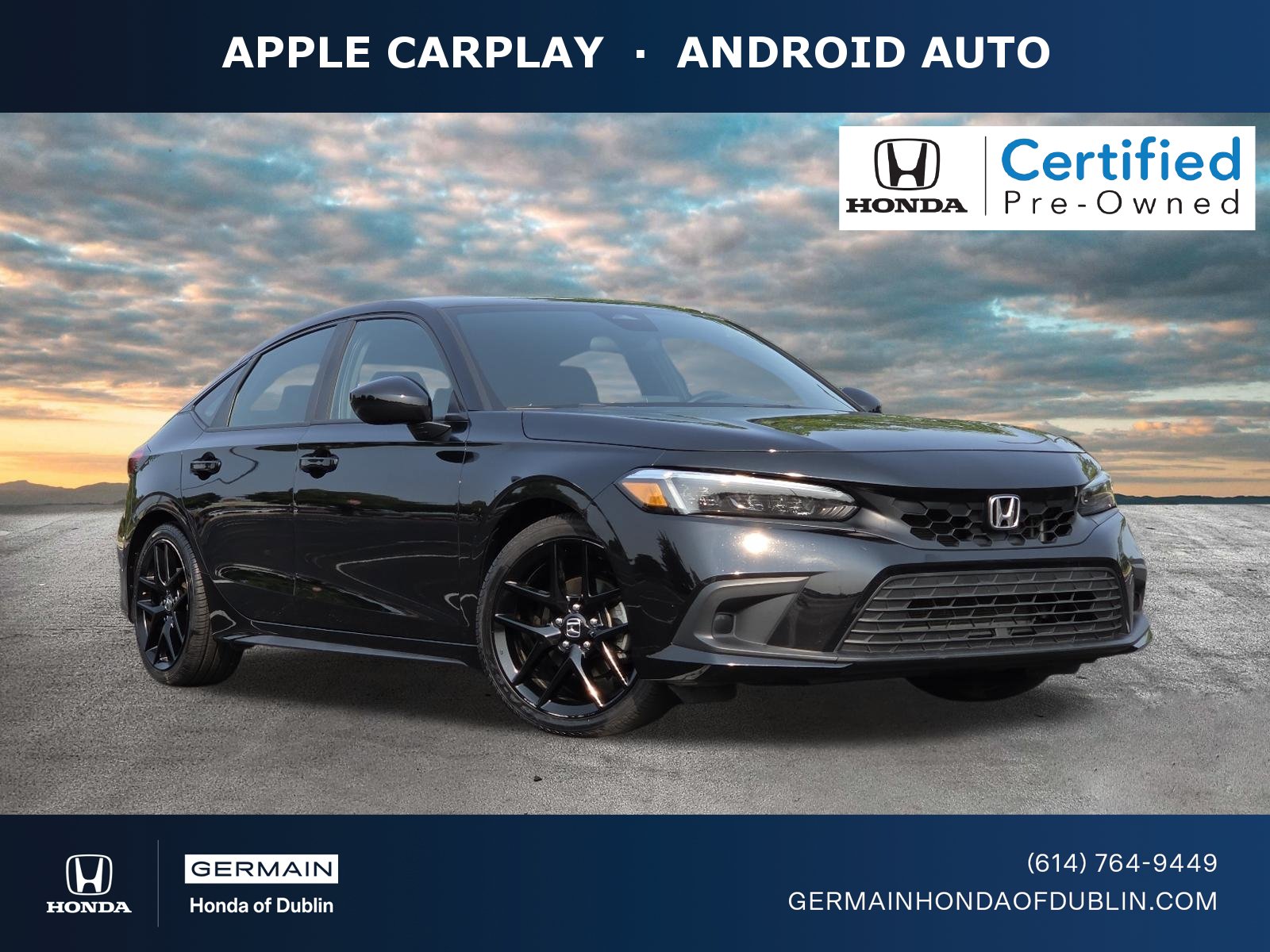 Certified 2023 Honda Civic Sport