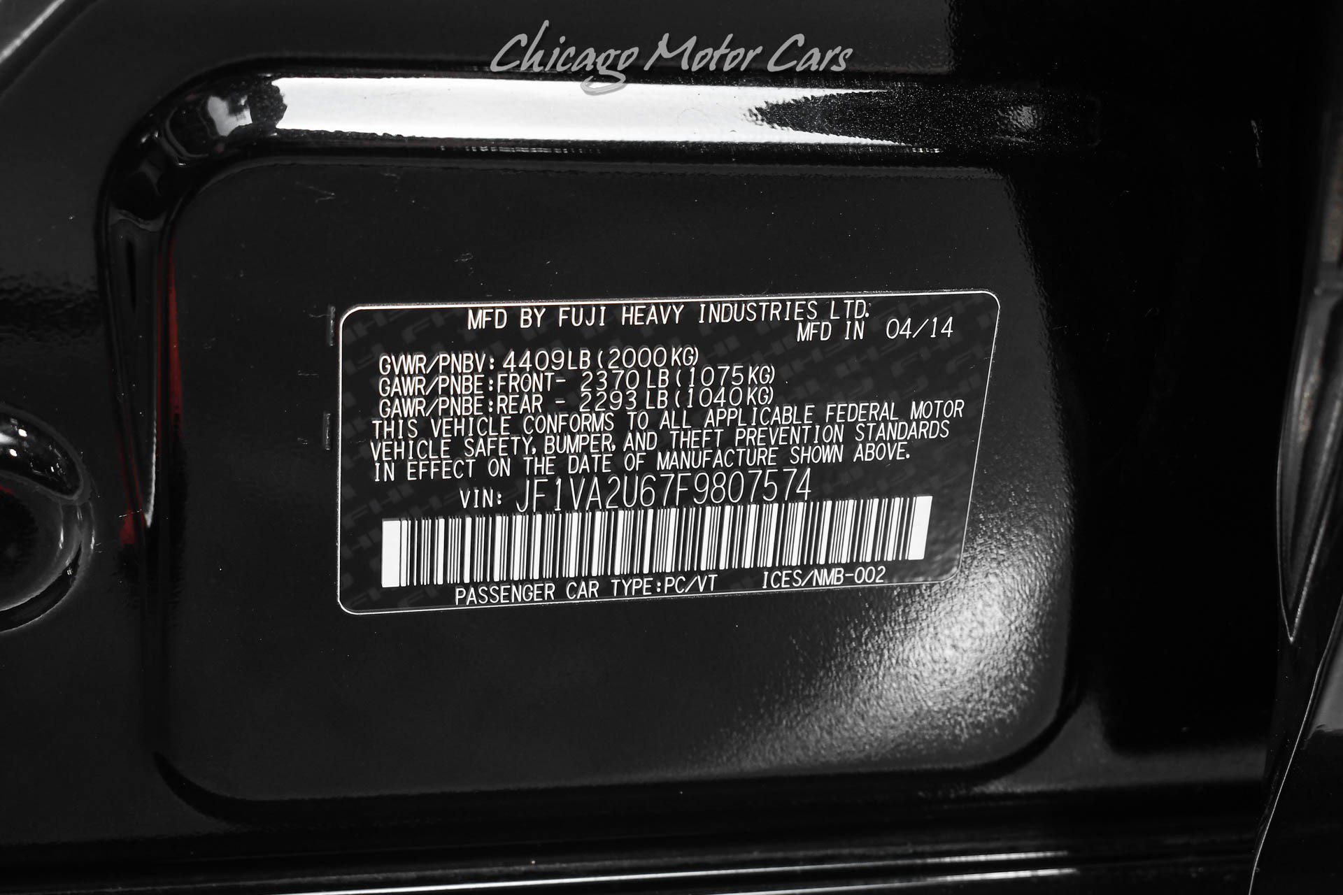 Used 2015 Subaru WRX STI Limited AWD/4WD image 66