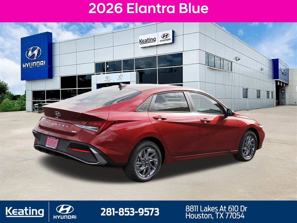 New 2026 Hyundai Elantra Blue image 4