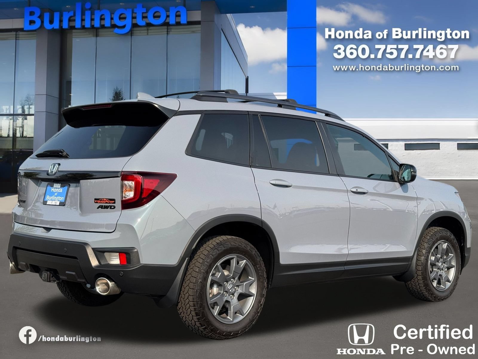 Certified 2025 Honda Passport TrailSport image 7