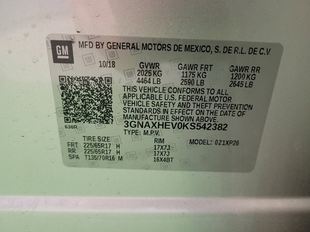 Used 2019 Chevrolet Equinox LS w/ LS Convenience Package image 33