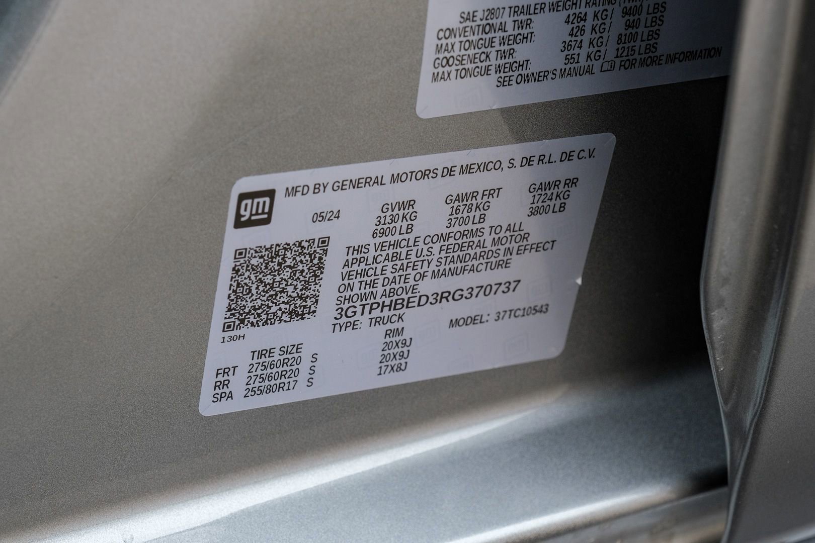 Used 2024 GMC Sierra 1500 SLE RWD image 63