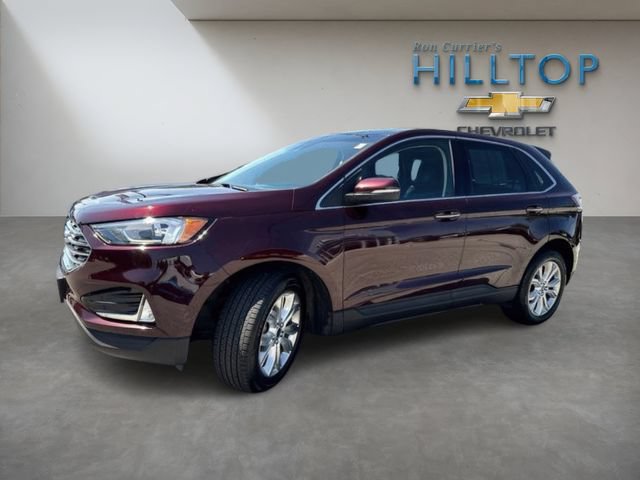 Used 2020 Ford Edge Titanium w/ Class II Trailer Tow Package AWD/4WD image 13