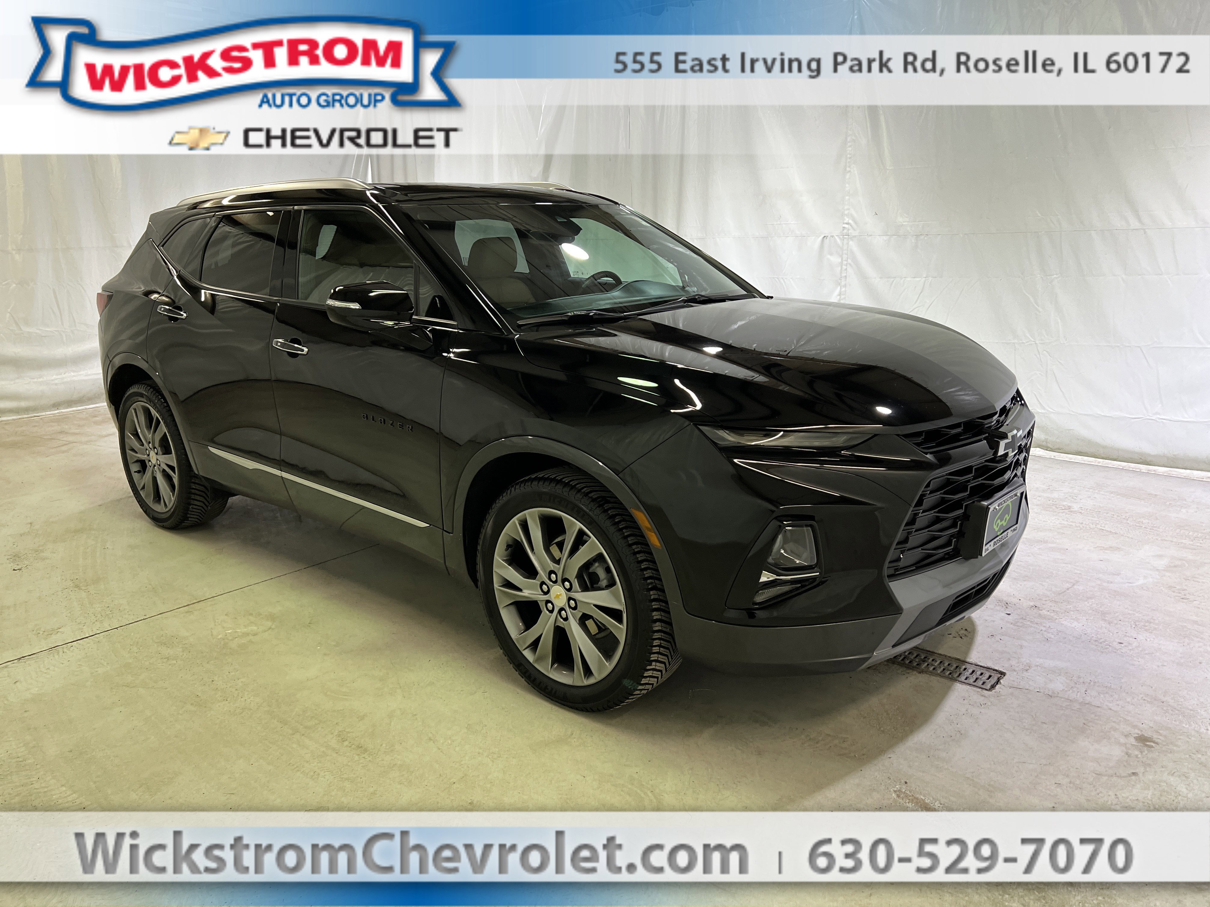 Certified 2022 Chevrolet Blazer Premier w/ LPO, Black Accent Package image 1