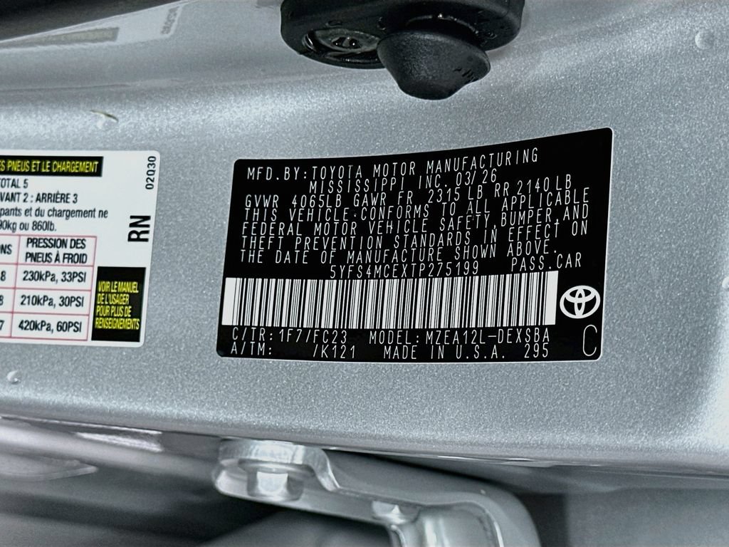 Certified 2026 Toyota Corolla SE FWD image 30