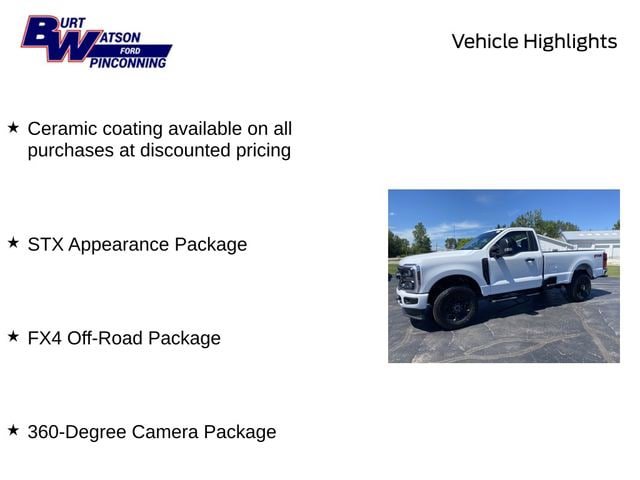 New 2025 Ford F350 XL w/ STX Appearance Package AWD/4WD image 9