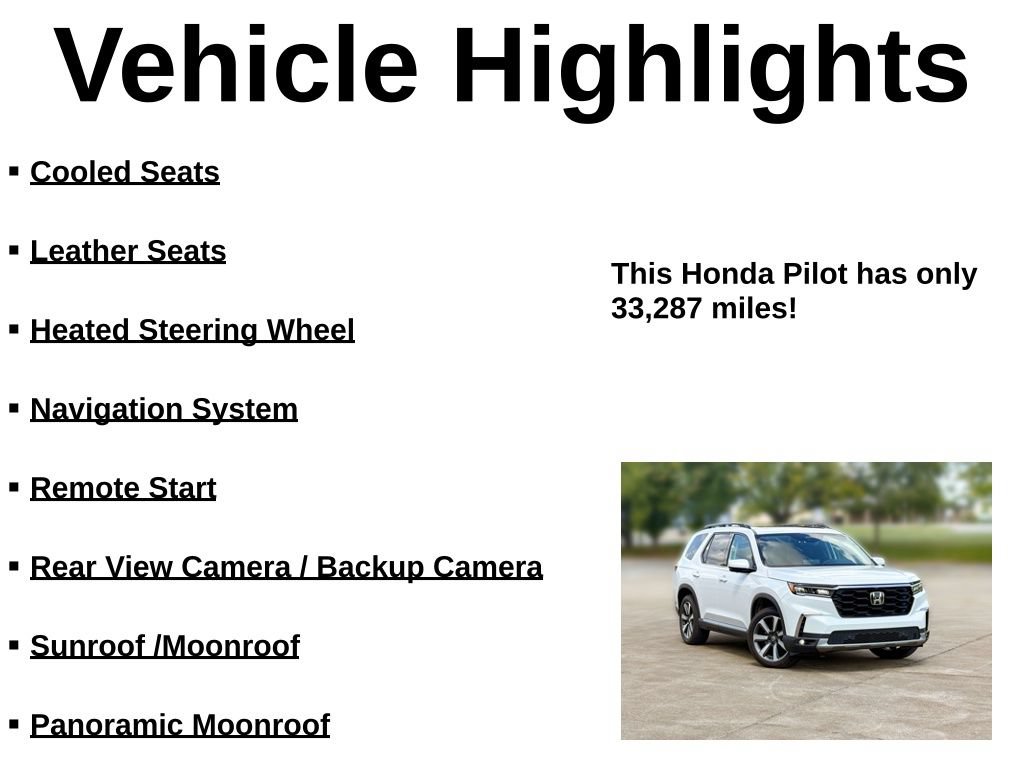 Used 2025 Honda Pilot Elite image 41