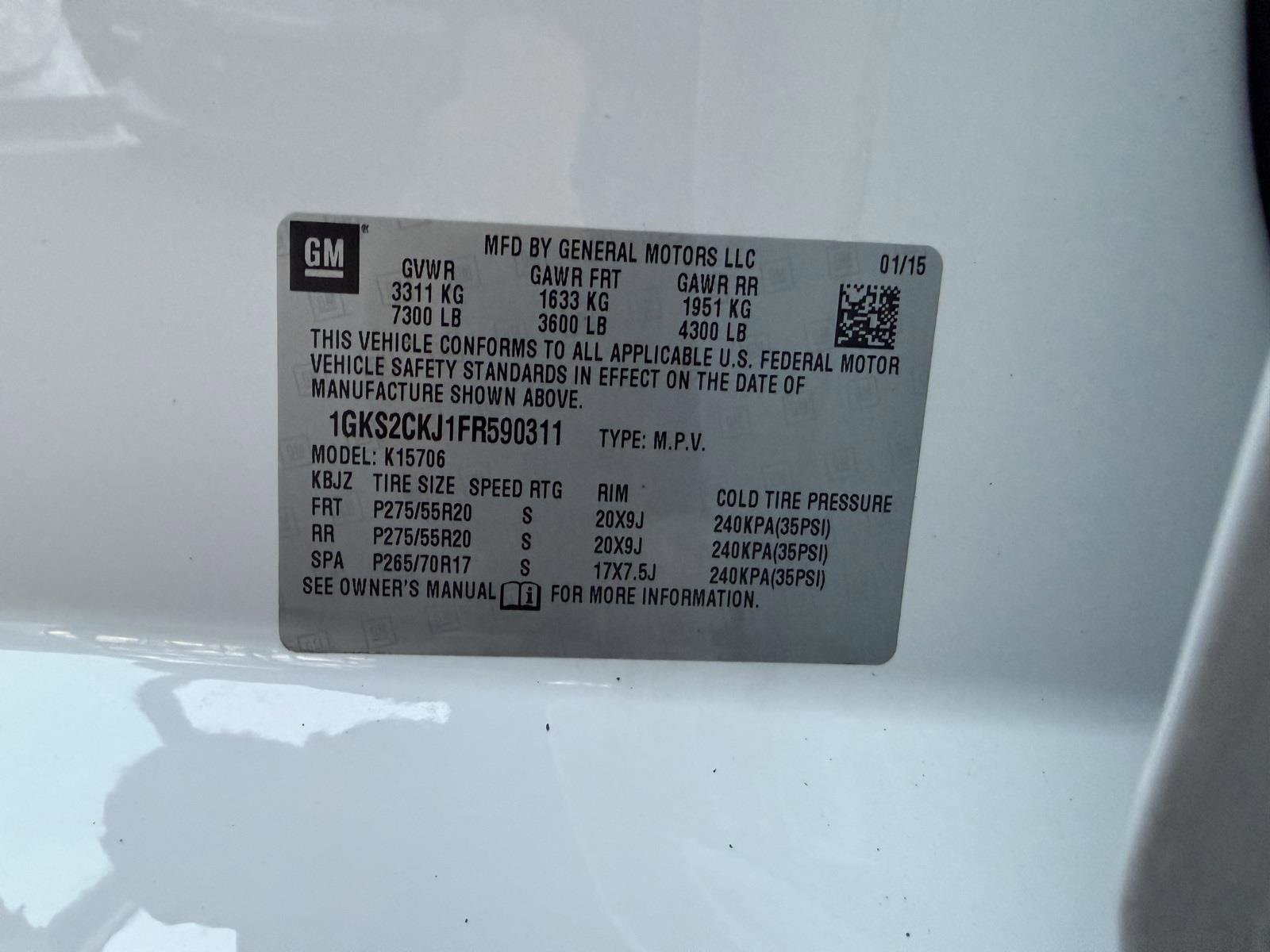 Used 2015 GMC Yukon Denali w/ Open Road Package image 56