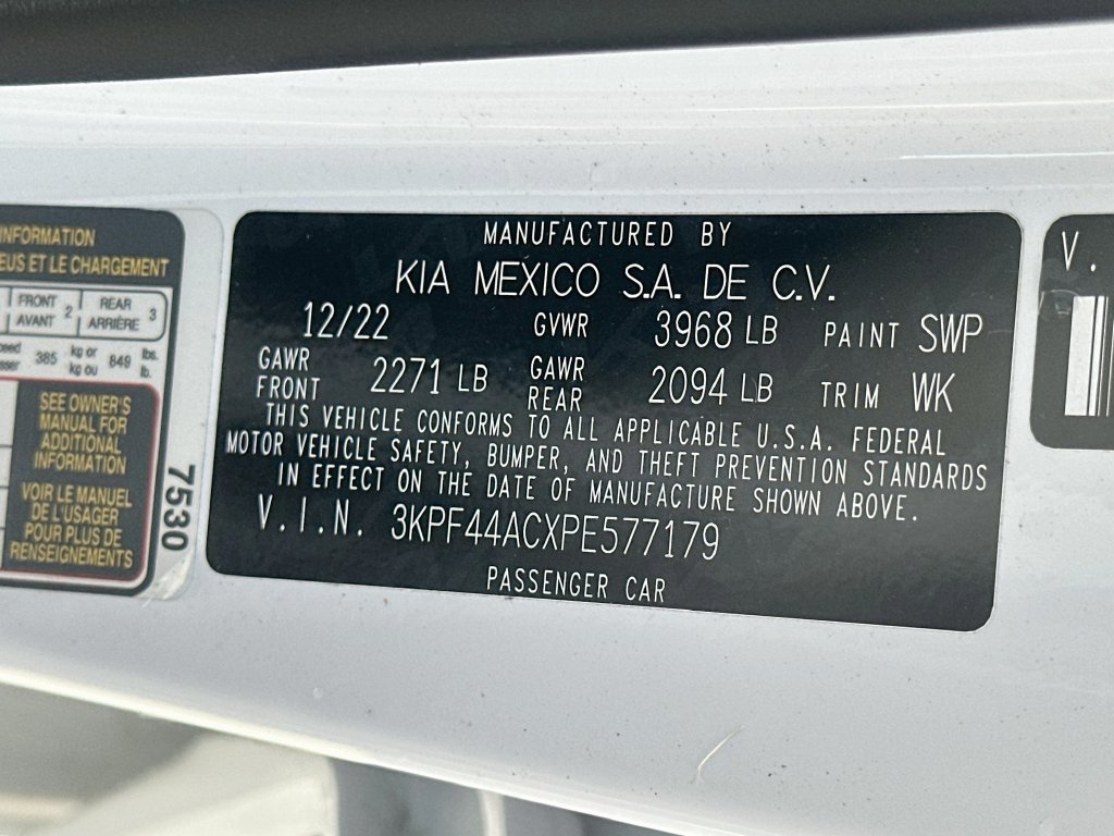 Certified 2023 Kia Forte GT w/ GT2 Package FWD image 33