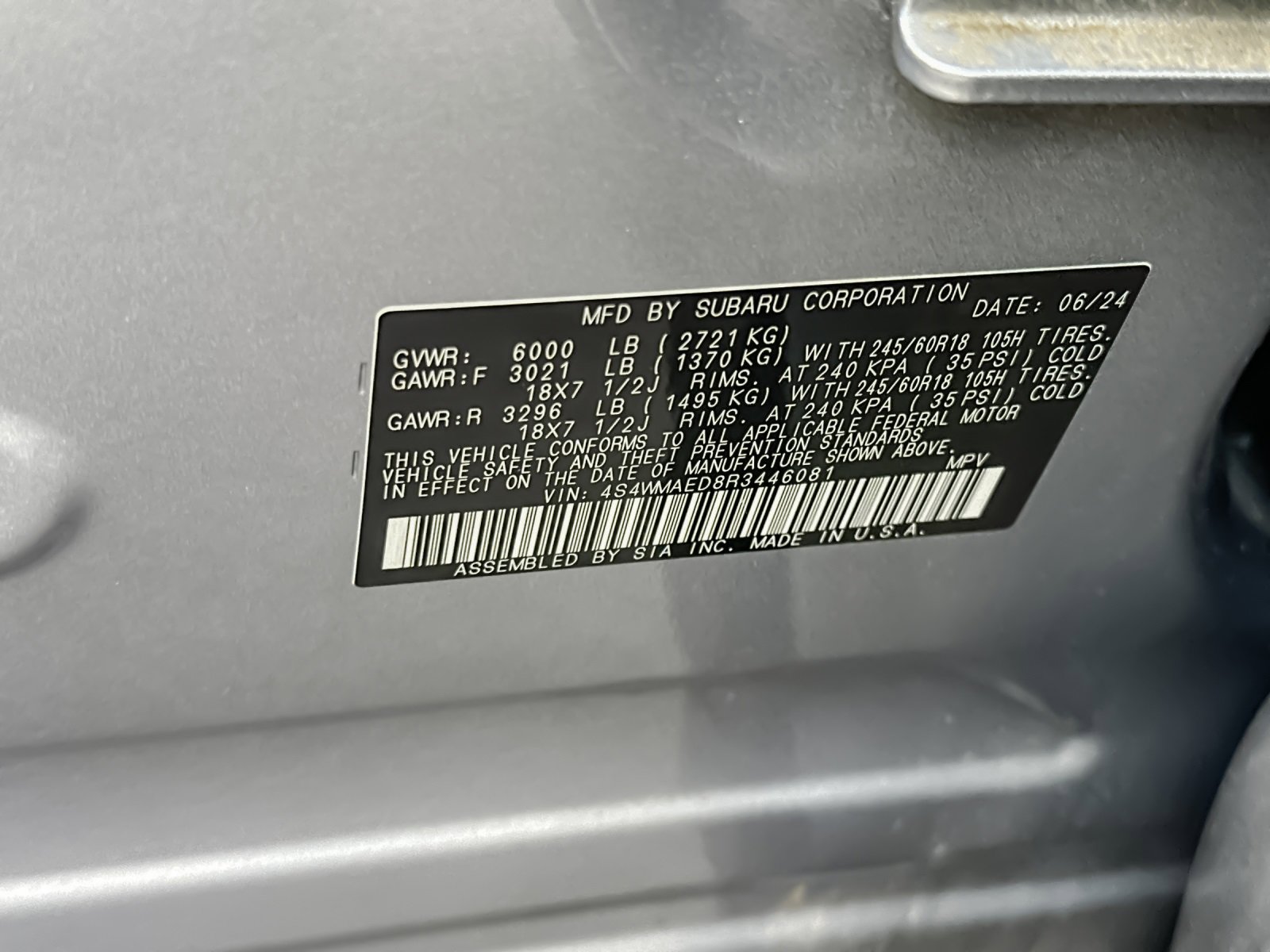 Used 2024 Subaru Ascent Premium w/ Convenience Package image 30