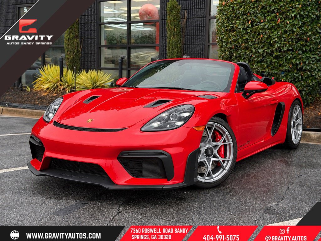 Used 2025 Porsche 718 Boxster Spyder RS