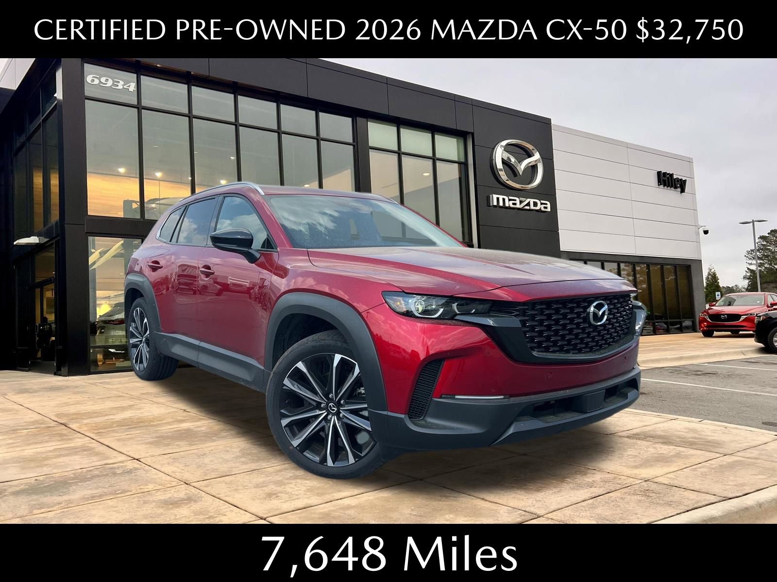 Certified 2026 MAZDA CX-50 AWD 2.5 S w/ Cargo Package image 1