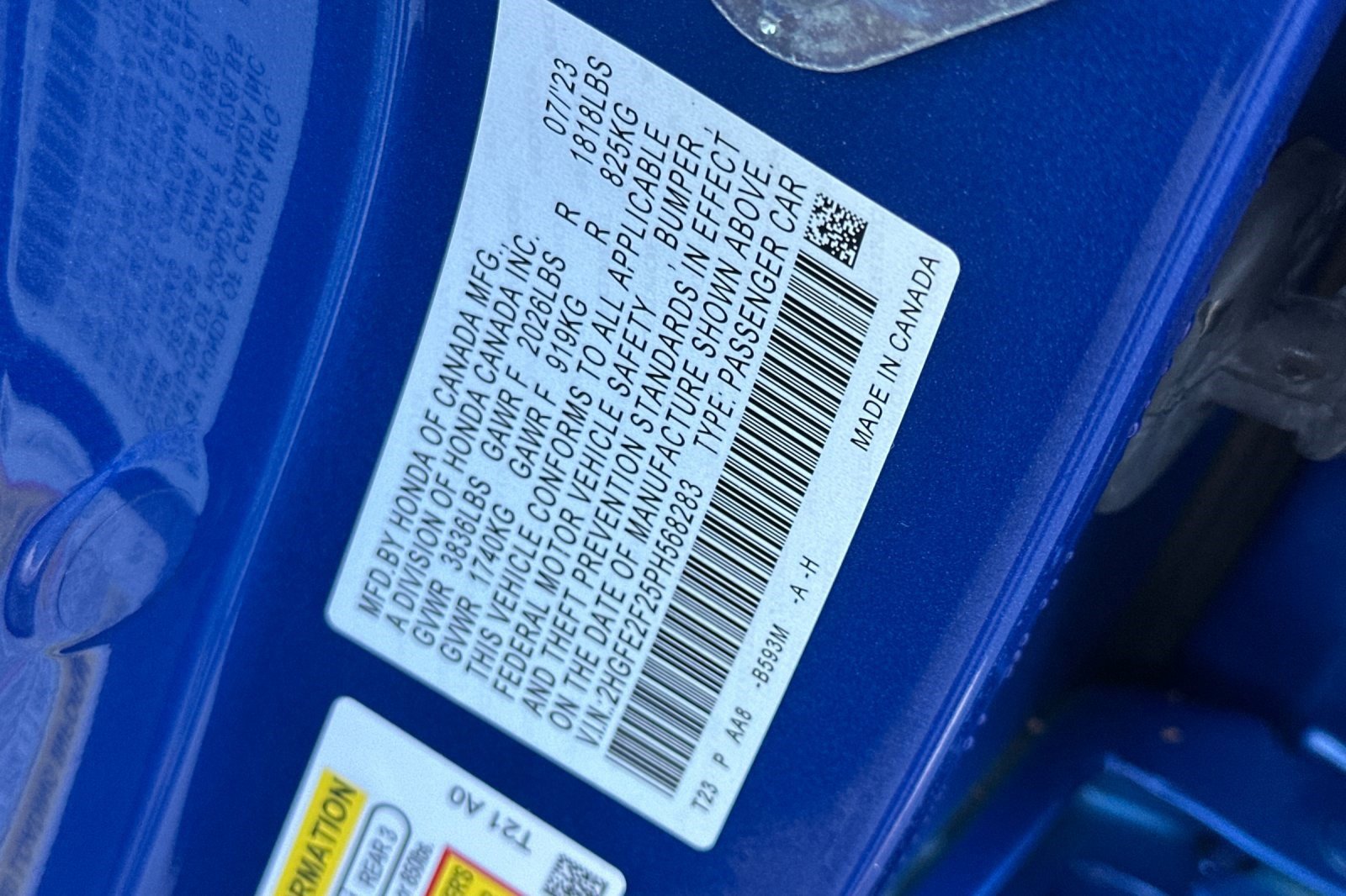 Used 2023 Honda Civic LX image 38