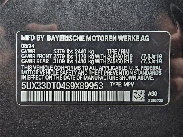 Certified 2025 BMW X4 xDrive30i w/ Premium Package image 25