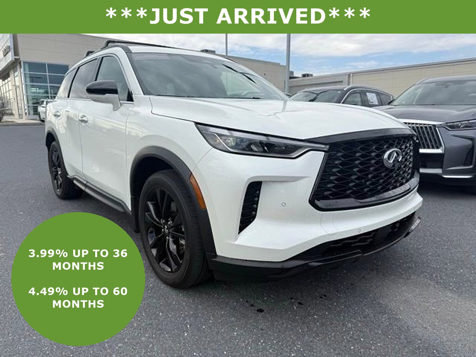 Certified 2025 INFINITI QX60 Luxe w/ Black Edition image 1