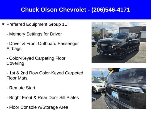 Certified 2023 Chevrolet Tahoe LT image 4