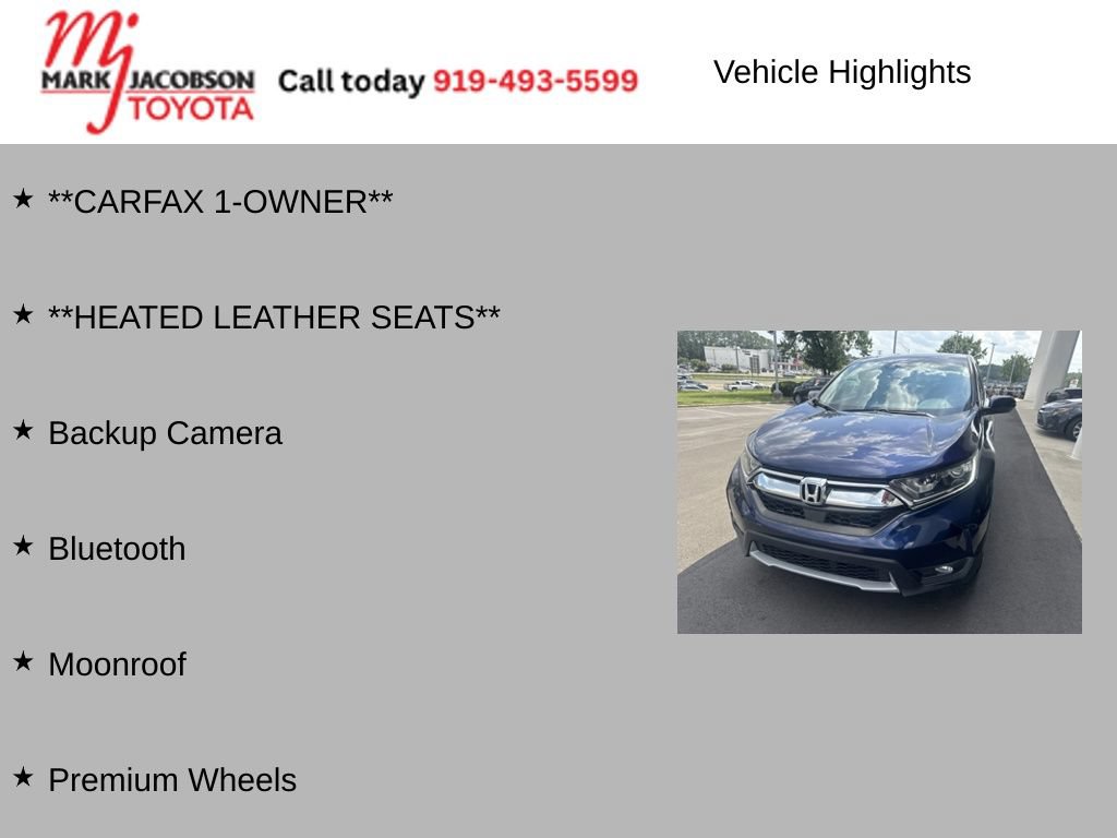 Used 2017 Honda CR-V EX-L image 5