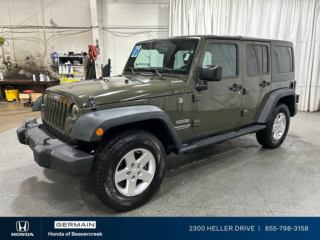 Used 2016 Jeep Wrangler Unlimited Sport w/ Quick Order Package 24S AWD/4WD image 4