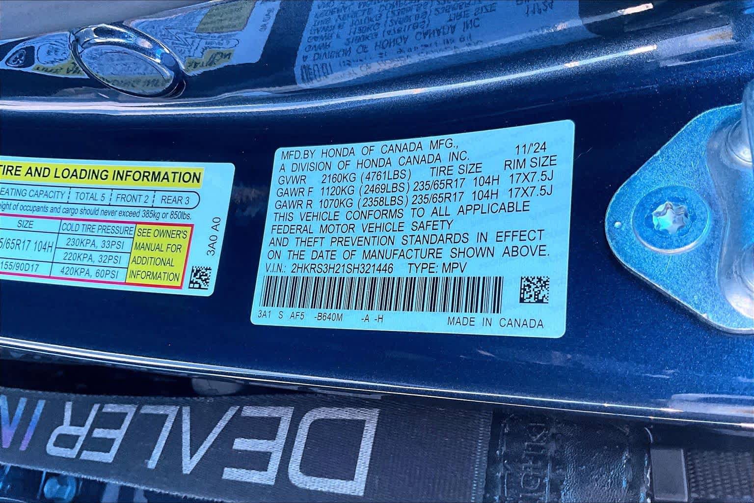 Used 2025 Honda CR-V LX image 34