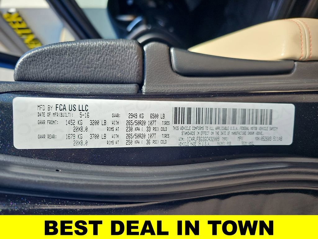 Used 2016 Jeep Grand Cherokee Limited 75th Anniversary AWD/4WD image 40