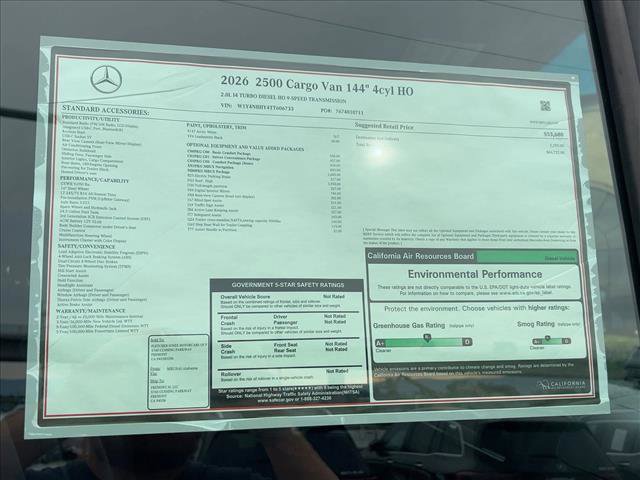 New 2026 Mercedes-Benz Sprinter 2500 image 18