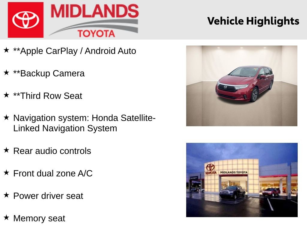 Used 2024 Honda Odyssey Touring image 2