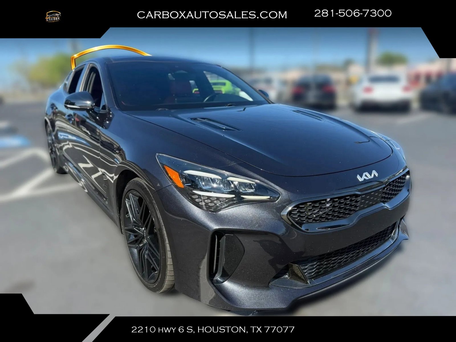 Used 2022 Kia Stinger GT1 w/ Red Interior Color Package AWD/4WD image 7