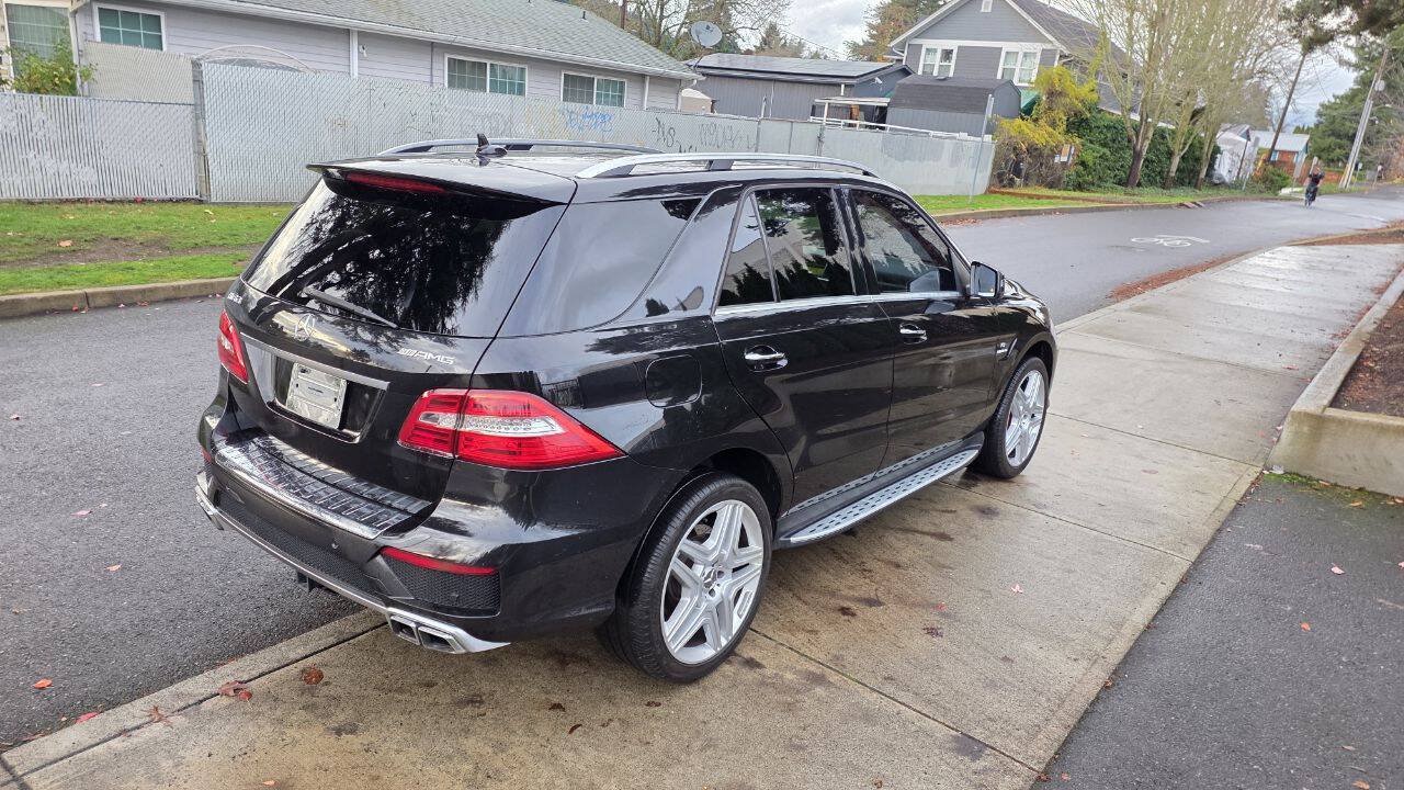 Used 2012 Mercedes-Benz ML 63 AMG 4MATIC image 5