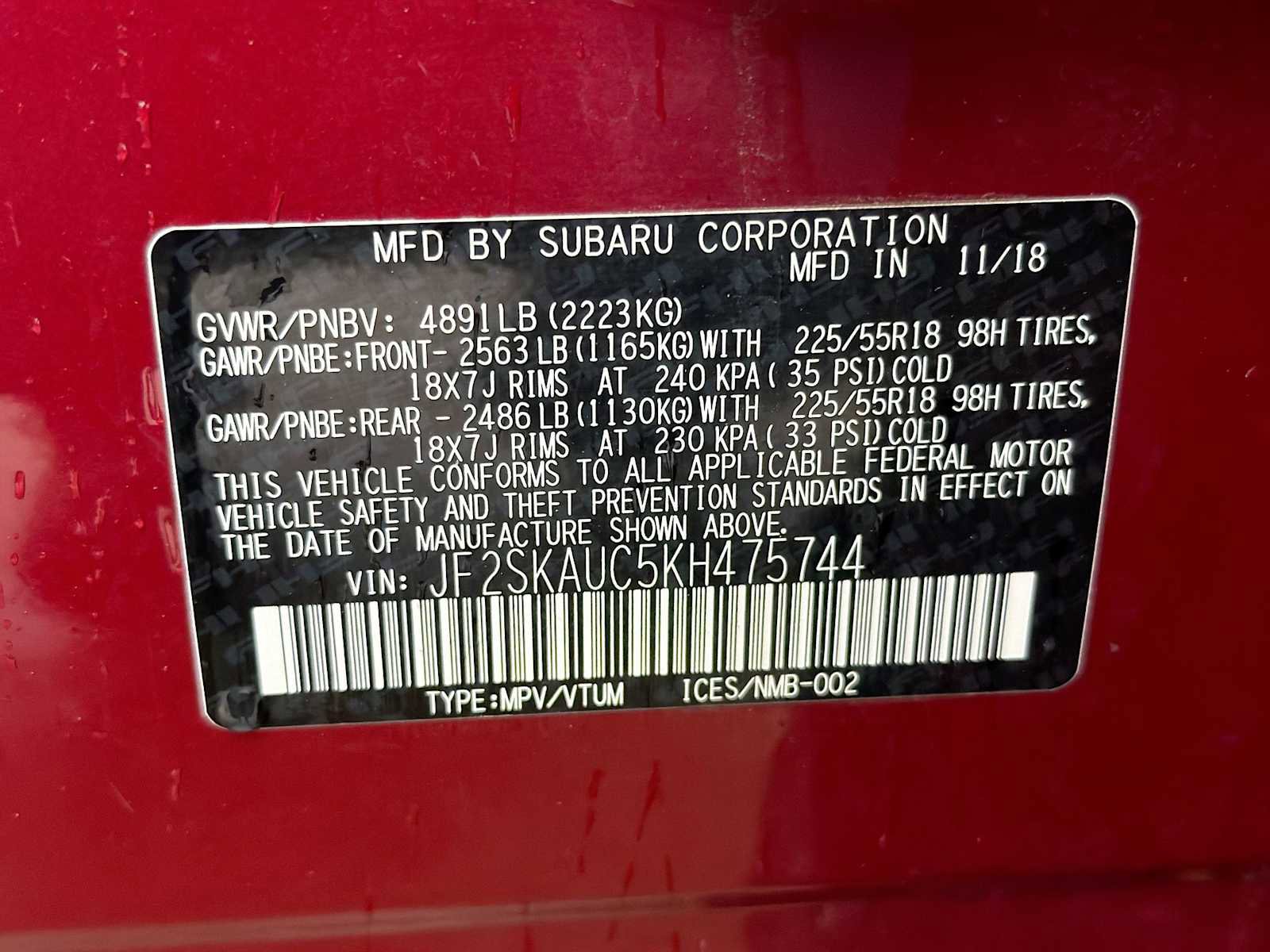 Used 2019 Subaru Forester Limited image 32