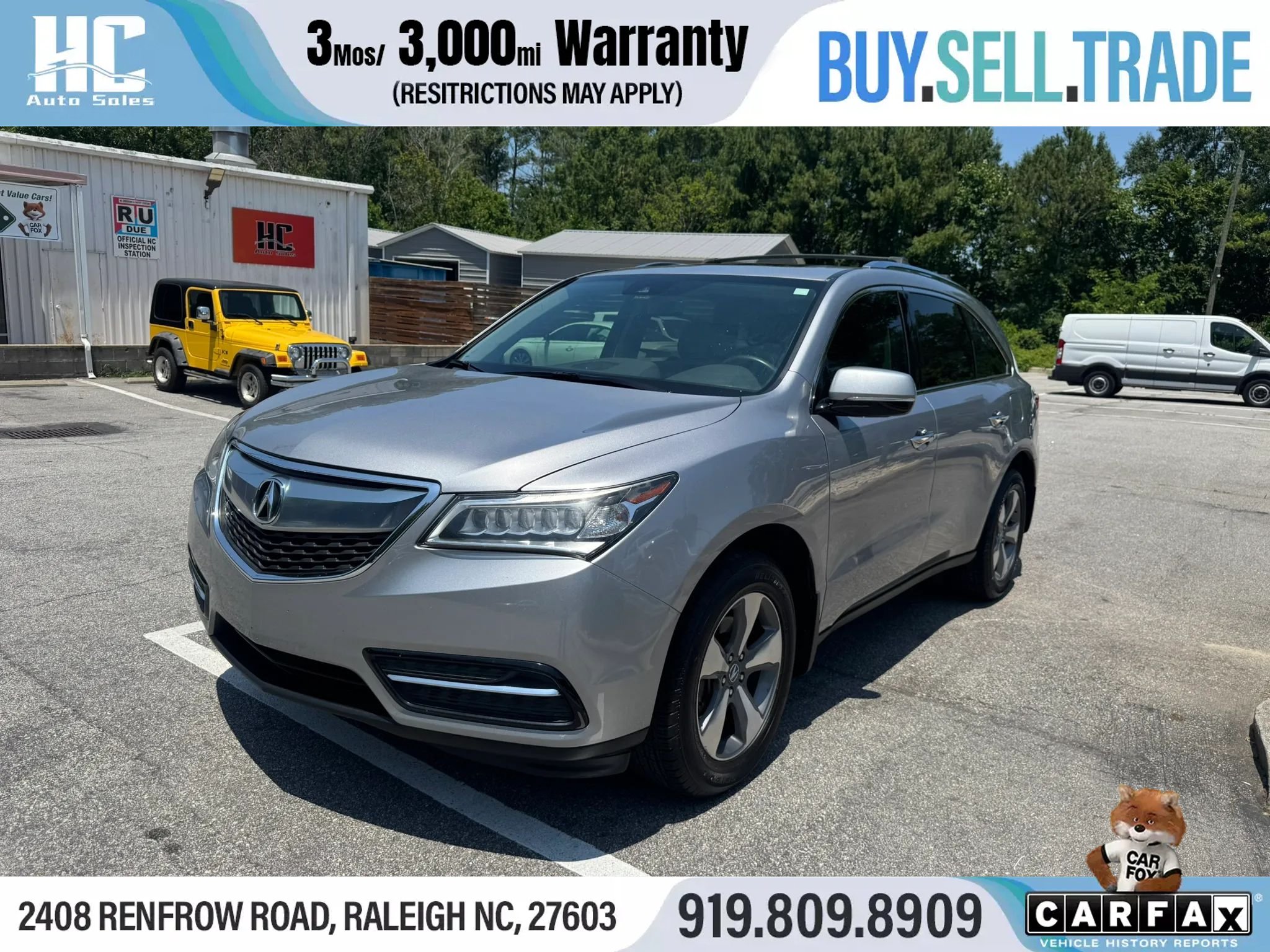 Used 2016 Acura MDX FWD image 1